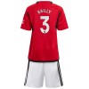 Oficiální Fotbalový Dres Manchester United Bailly 3 Domácí 2023-24 pro Děti